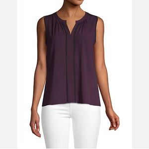 New Calvin Klein Sleeveless Blouse Top
